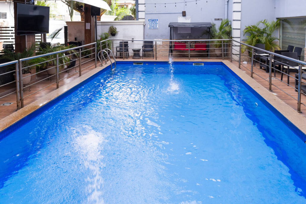 Hotel with a Swimming Pool